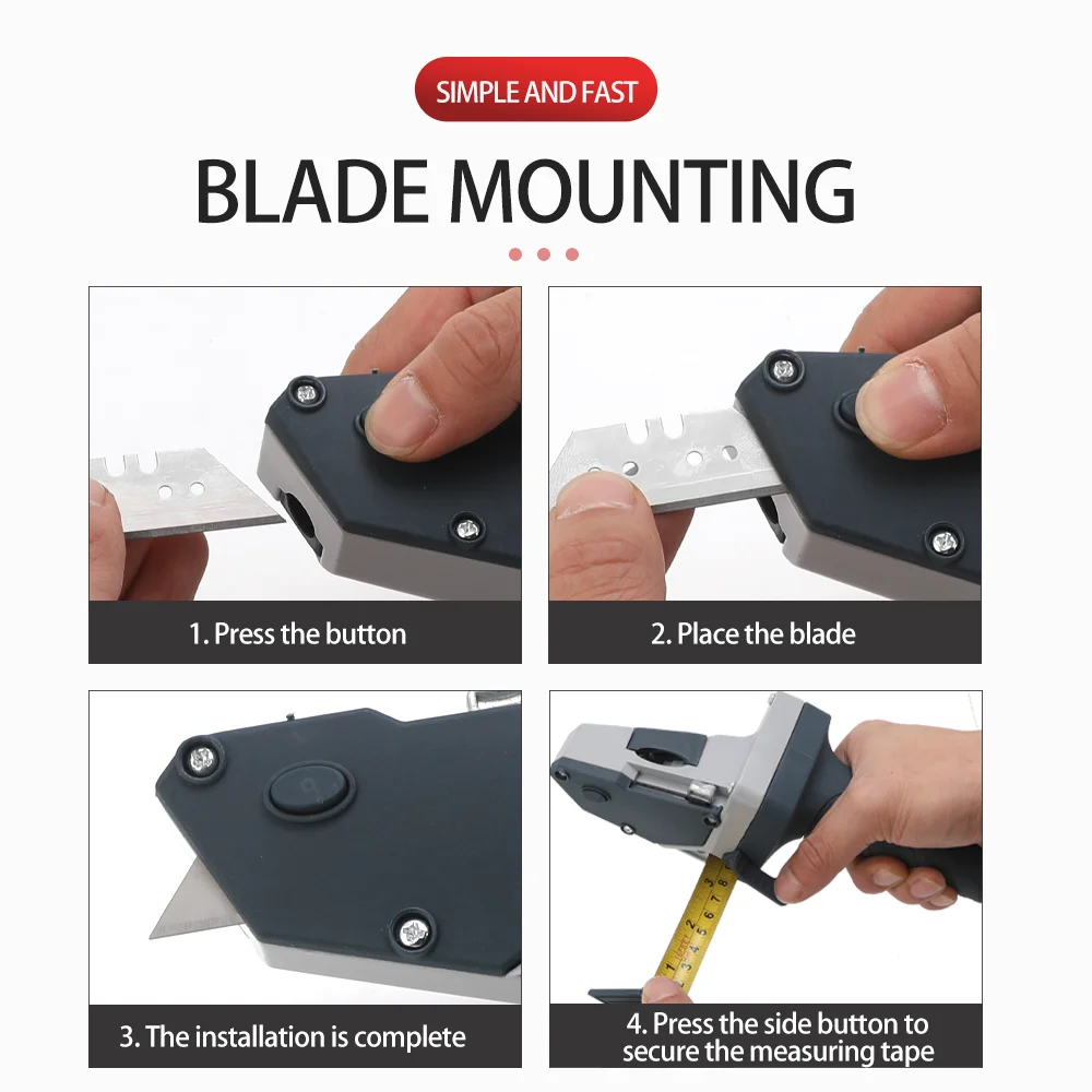 Gypsum Board Cutting Tool Gypsum Board Cutter with Tape Measure Tool Kit Includes Cutter, Pencil and 5 Blades Gypsum Board Cutting Tool Gypsum Board Cutter with Tape Measure Tool Kit Includes Cutter, Pencil and 5 Blades