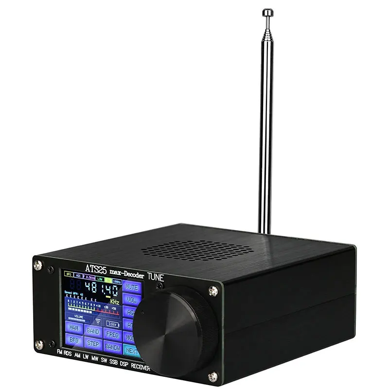 H-RADIO 4.17 AIR Firmware Official Registered Code ATS25Max-Decoder Si4732 Full Band Radio Receiver Built-in Battery