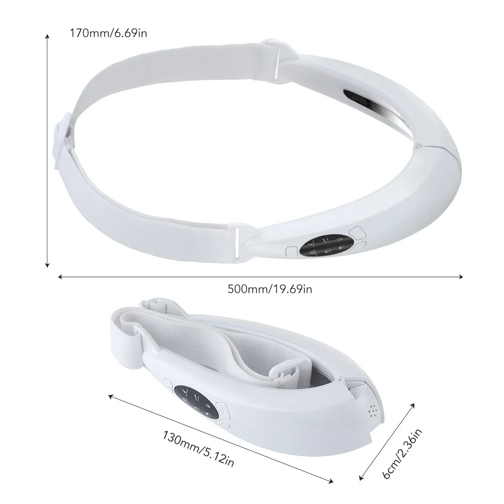 Hailicare Face Lifter V-Line Up Face Lifting Belt Face Slimming Vibration Massager LED Display Facial Beauty Instrument