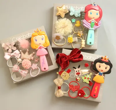 Hair Accessories for Girls Princess Set
