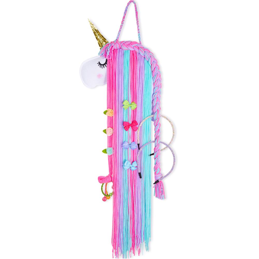 Hair Bow Holder Hanging Unicorn Design Hair Bow Holder Hanging Unicorn Design