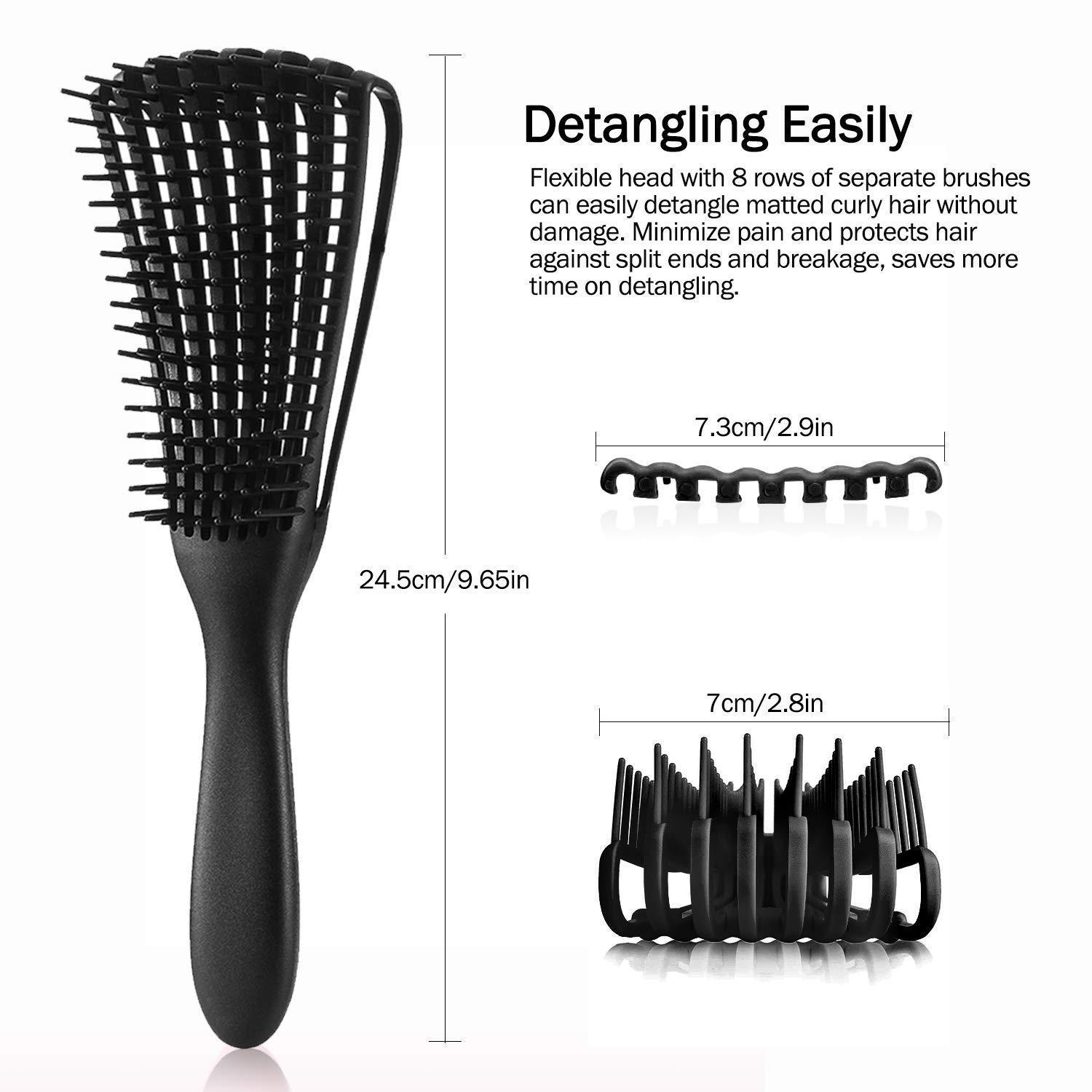 Hair Brush Detangling Brush Scalp Massage Hair Comb Women Detangle Hairbrush for Styling Curly Hairdressing Salon Care