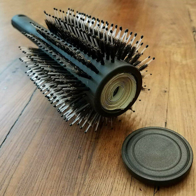 Hair Brush Hidden Container Safe Can Stash It Jewelry Storage Home Secret Diversion