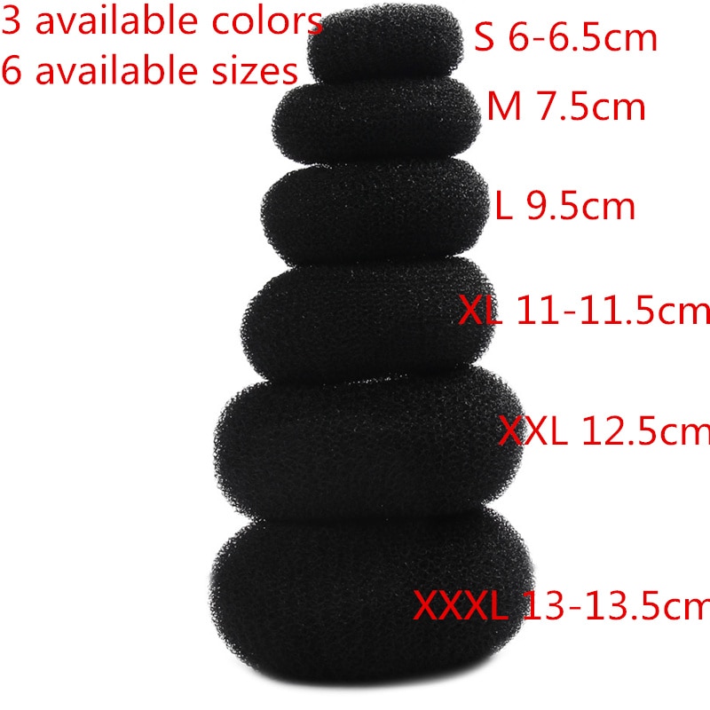 Hair Bun Maker Donut Foam
