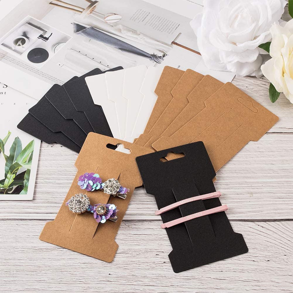 Hair Clip Display Cards Eco Friendly Packaging (50 pcs)