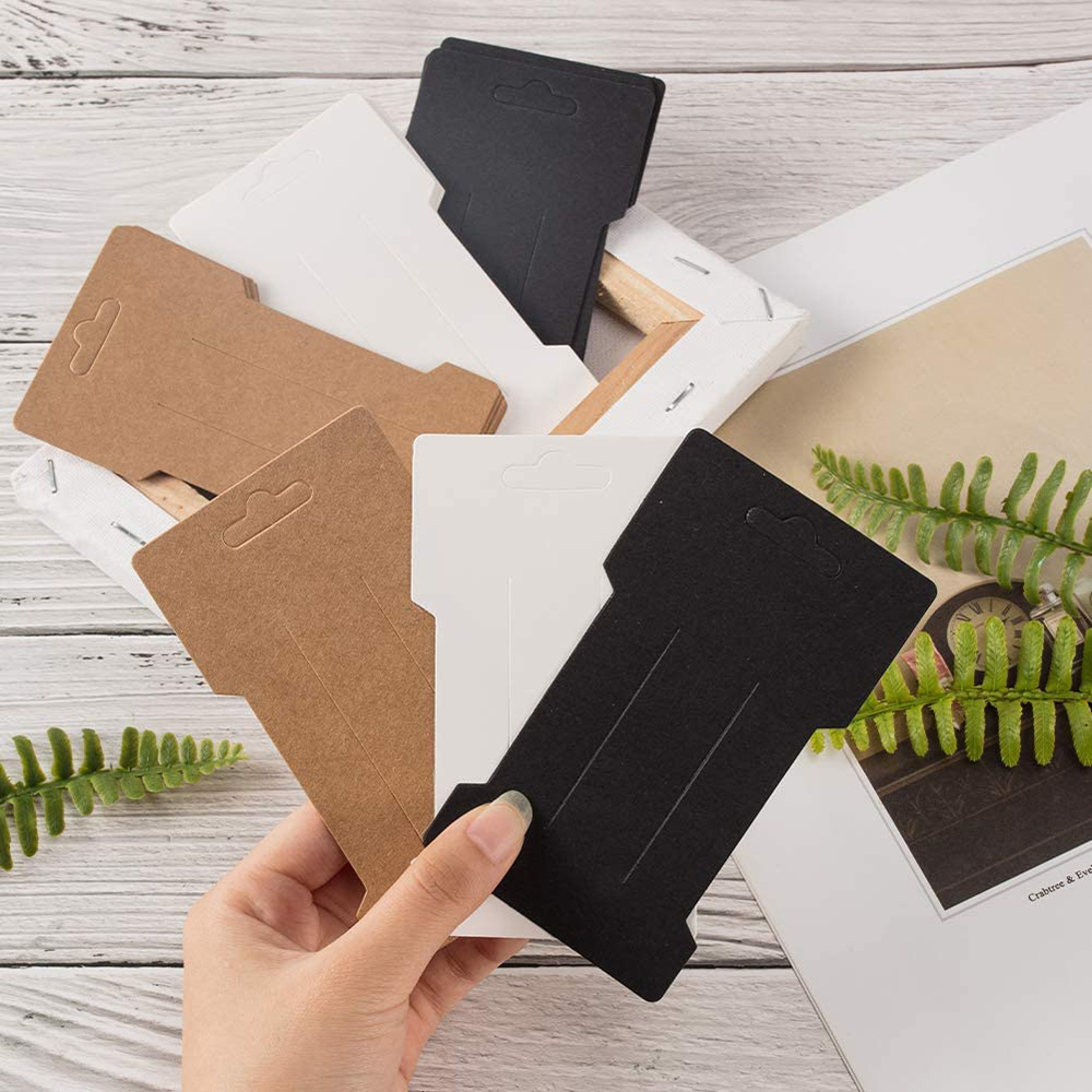 Hair Clip Display Cards Eco Friendly Packaging (50 pcs)