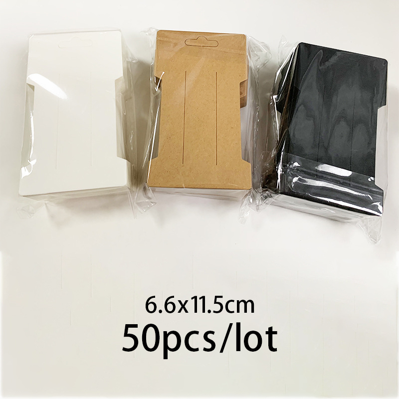 Hair Clip Display Cards Eco Friendly Packaging (50 pcs)