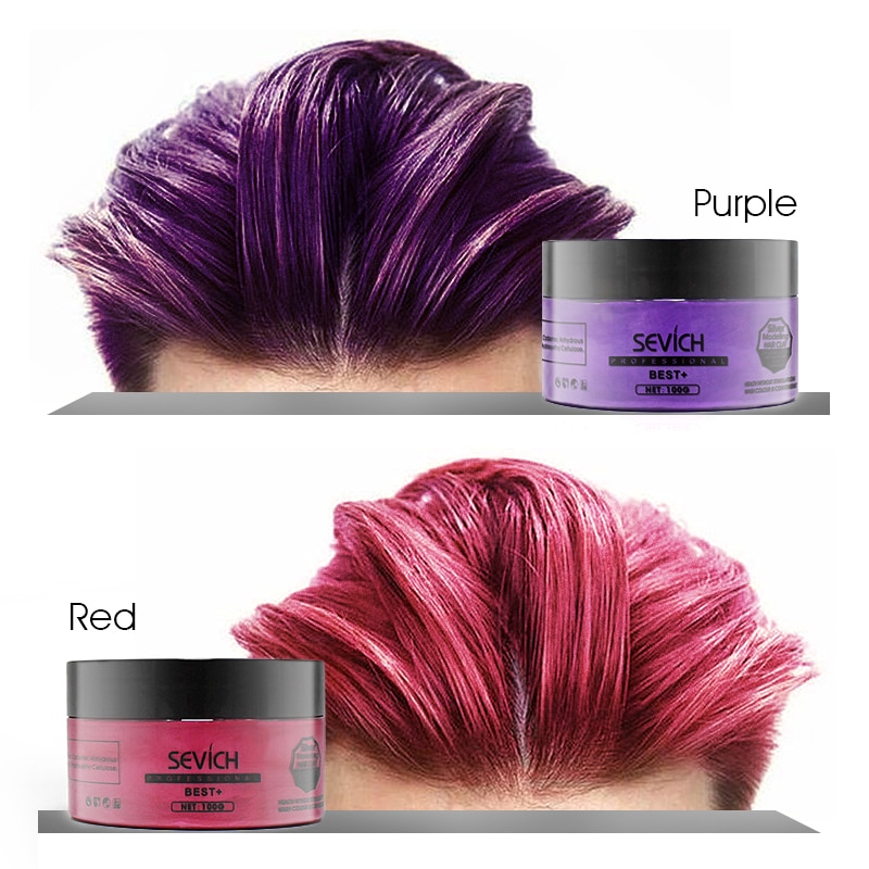Hair Color Wax Washable Dye Hair Color Wax Washable Dye