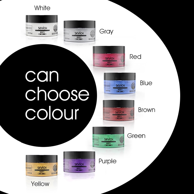 Hair Color Wax Washable Dye Hair Color Wax Washable Dye
