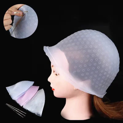 Hair Coloring Cap Reusable Dyeing Tool Hair Coloring Cap Reusable Dyeing Tool