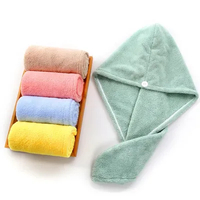 Hair Drying Turban Microfiber Towel Hair Drying Turban Microfiber Towel