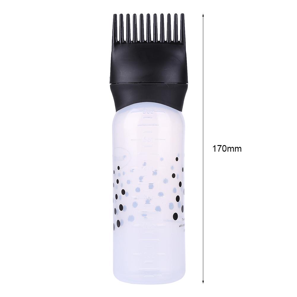 Hair Dye Applicator Comb Squeeze Bottle