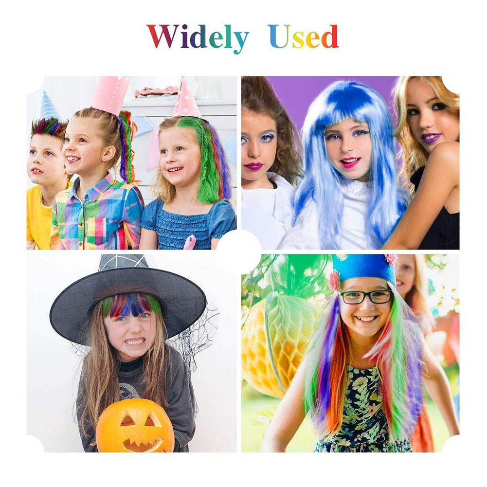 Hair Dye Chalks Temporary Color Kit (6 pcs) Hair Dye Chalks Temporary Color Kit (6 pcs)