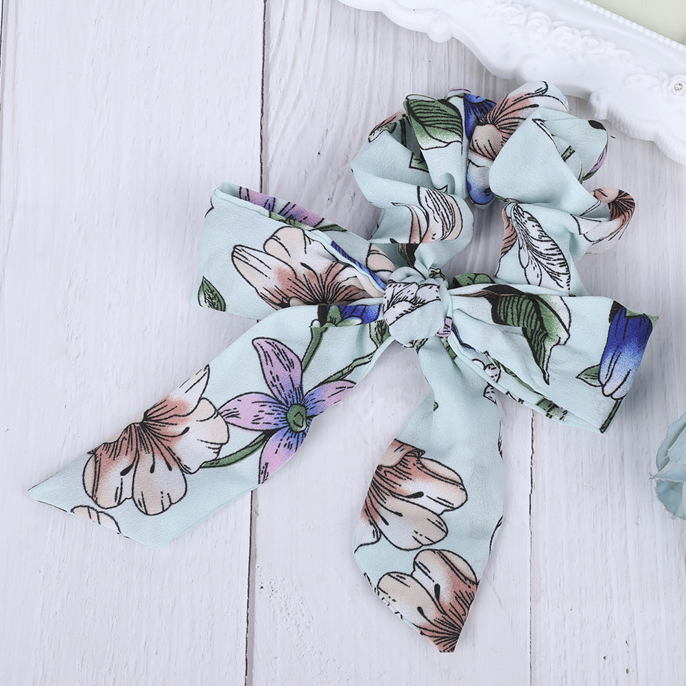 Hair Scrunchies Ribbon Hair Streamer Hair Scrunchies Ribbon Hair Streamer