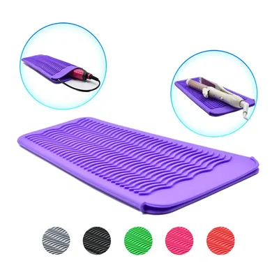 Hair Straightener Heat Mat and Pouch Hair Straightener Heat Mat and Pouch