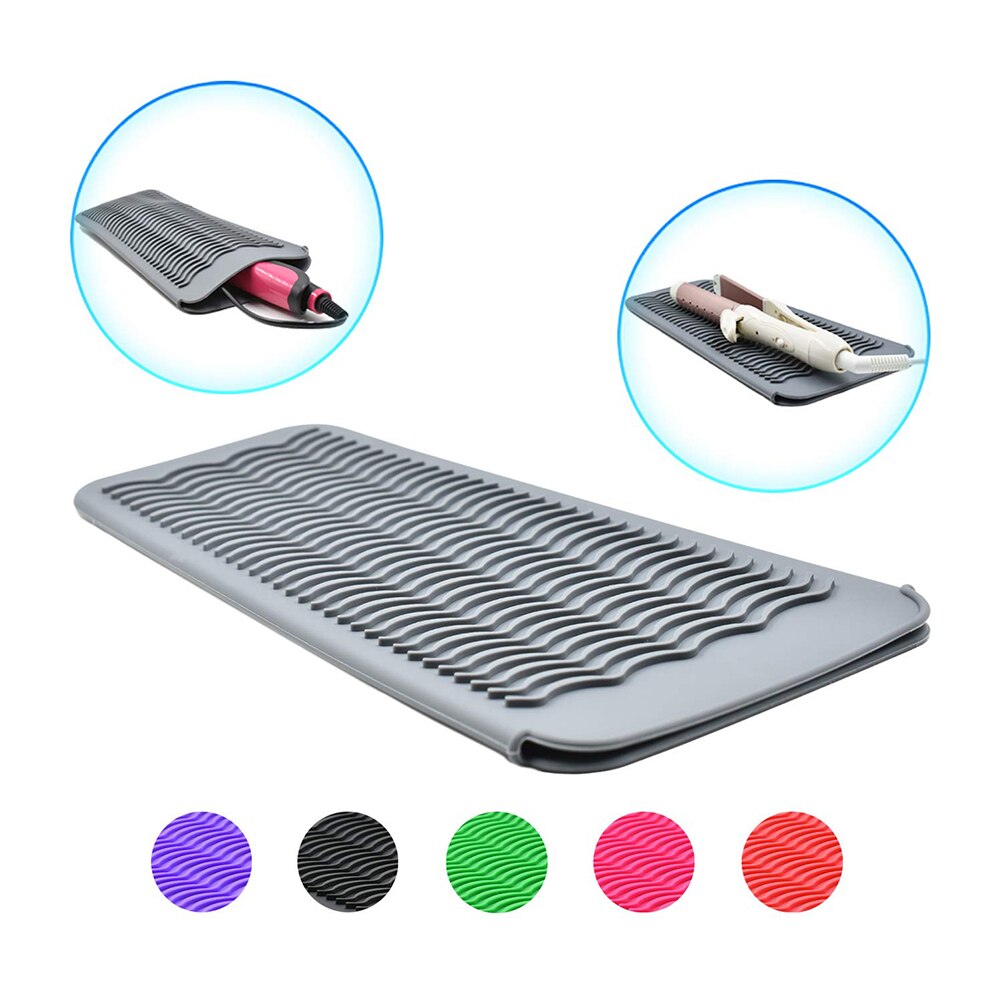 Hair Straightener Heat Mat and Pouch Hair Straightener Heat Mat and Pouch