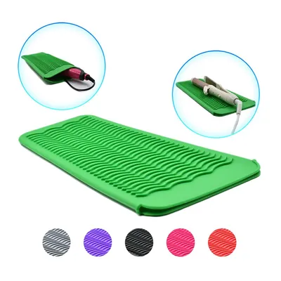 Hair Straightener Heat Mat and Pouch Hair Straightener Heat Mat and Pouch