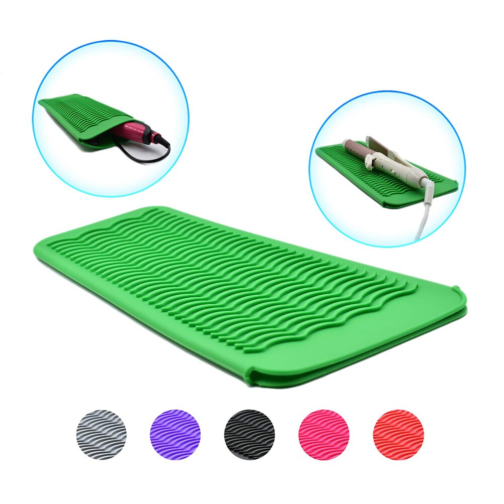 Hair Straightener Heat Mat and Pouch Hair Straightener Heat Mat and Pouch