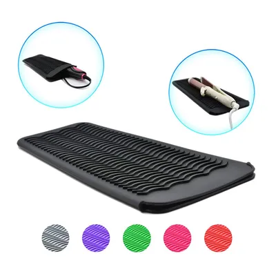 Hair Straightener Heat Mat and Pouch Hair Straightener Heat Mat and Pouch