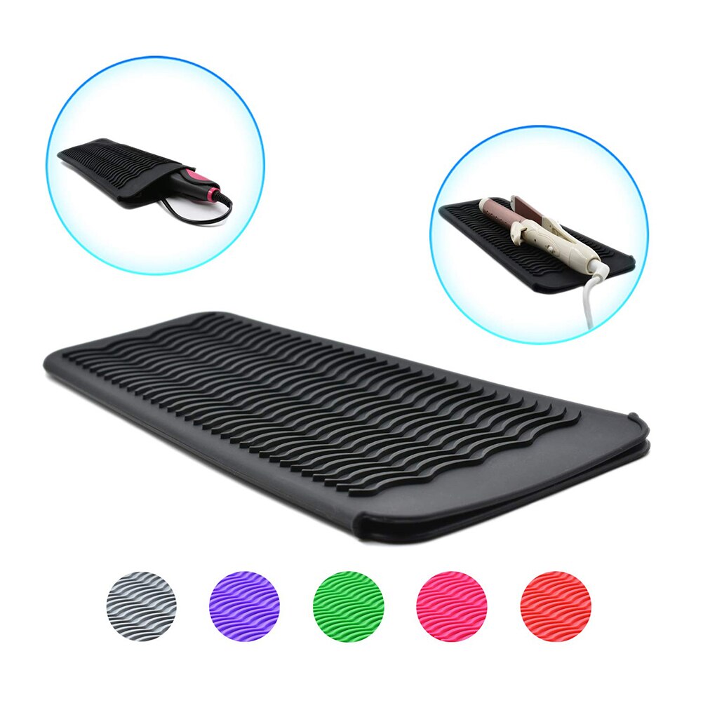 Hair Straightener Heat Mat and Pouch Hair Straightener Heat Mat and Pouch