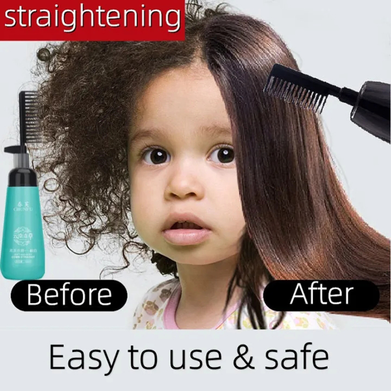 Hair Straightening Cream And Comb Set Nourishing No Hurting Repair Damaged Hair Keratin Smooth Care Improving Hair Straightening Cream And Comb Set Nourishing No Hurting Repair Damaged Hair Keratin Smooth Care Improving
