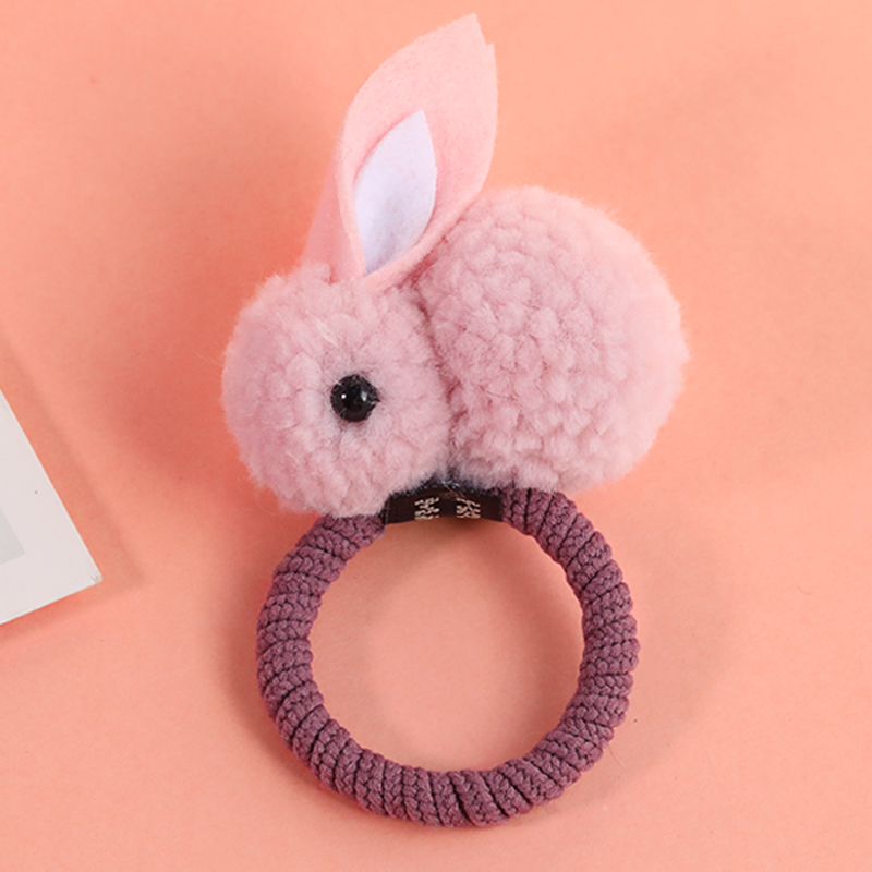 Hair Ties Felt Bunny Design Hair Ties Felt Bunny Design