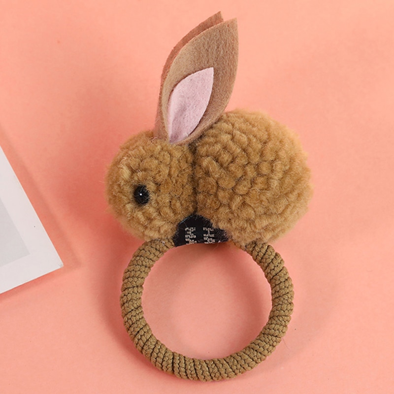 Hair Ties Felt Bunny Design Hair Ties Felt Bunny Design