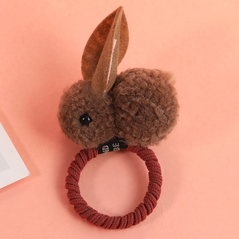 Hair Ties Felt Bunny Design Hair Ties Felt Bunny Design