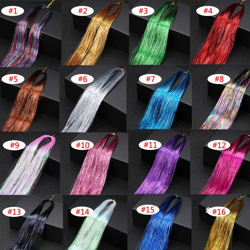Hair Tinsels Glitter Extensions Hair Tinsels Glitter Extensions