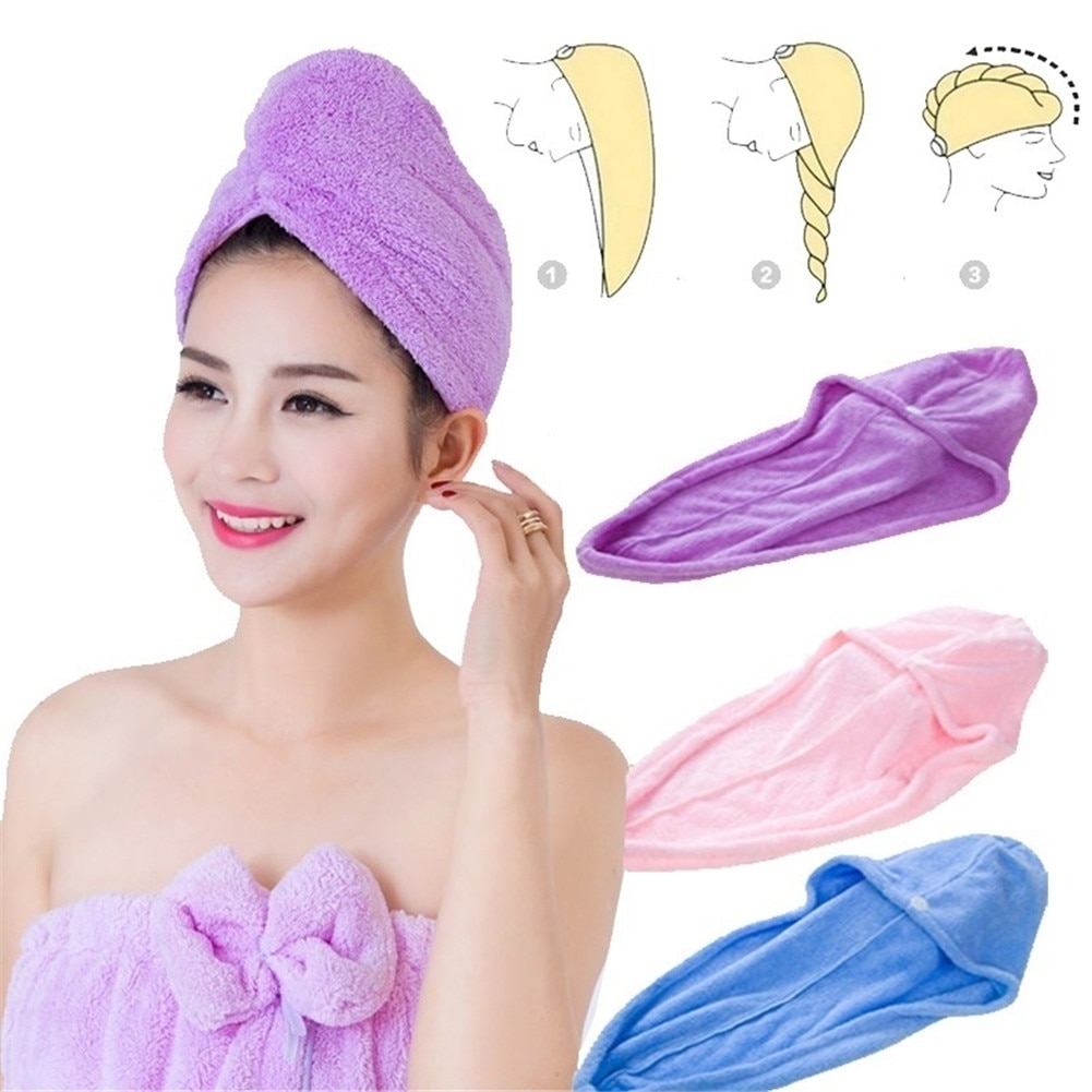 Hair Turban Towel Microfiber Fabric Hair Turban Towel Microfiber Fabric