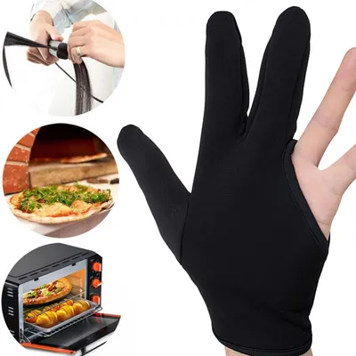 Hairdressing 3 Finger Gloves