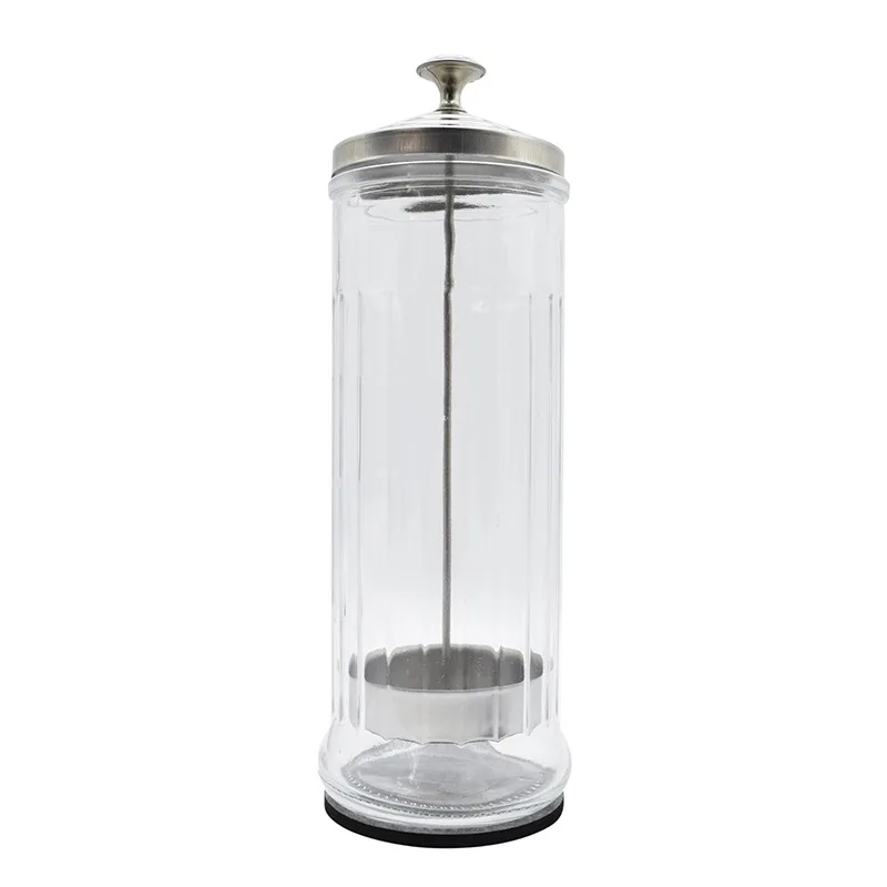 Hairdressing Sterilization Bottle Glass Scissors Comb Stainless Steel Cover Haircut Disinfecting Jar Salon Sterilizing Hairdressing Sterilization Bottle Glass Scissors Comb Stainless Steel Cover Haircut Disinfecting Jar Salon Sterilizing