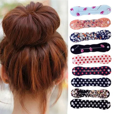 Hairstyling Sponge Bun Maker Clip Hairstyling Sponge Bun Maker Clip