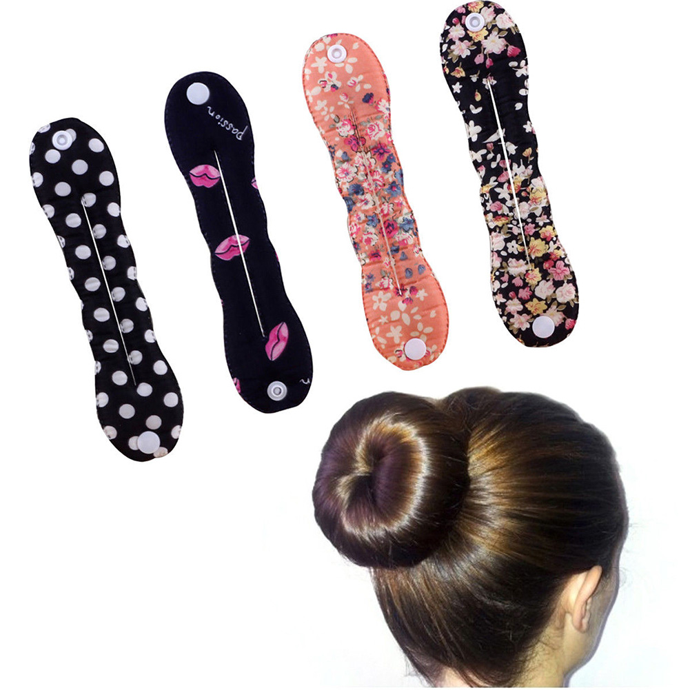 Hairstyling Sponge Bun Maker Clip Hairstyling Sponge Bun Maker Clip
