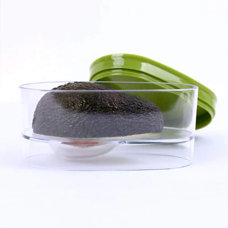 Half Avocado Airtight Storage Box Clear Plastic Avocado Fresh-keeping Box Storage Container Half Avocado Airtight Storage Box Clear Plastic Avocado Fresh-keeping Box Storage Container