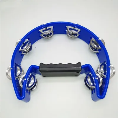 Half Moon Tambourine Musical Instrument