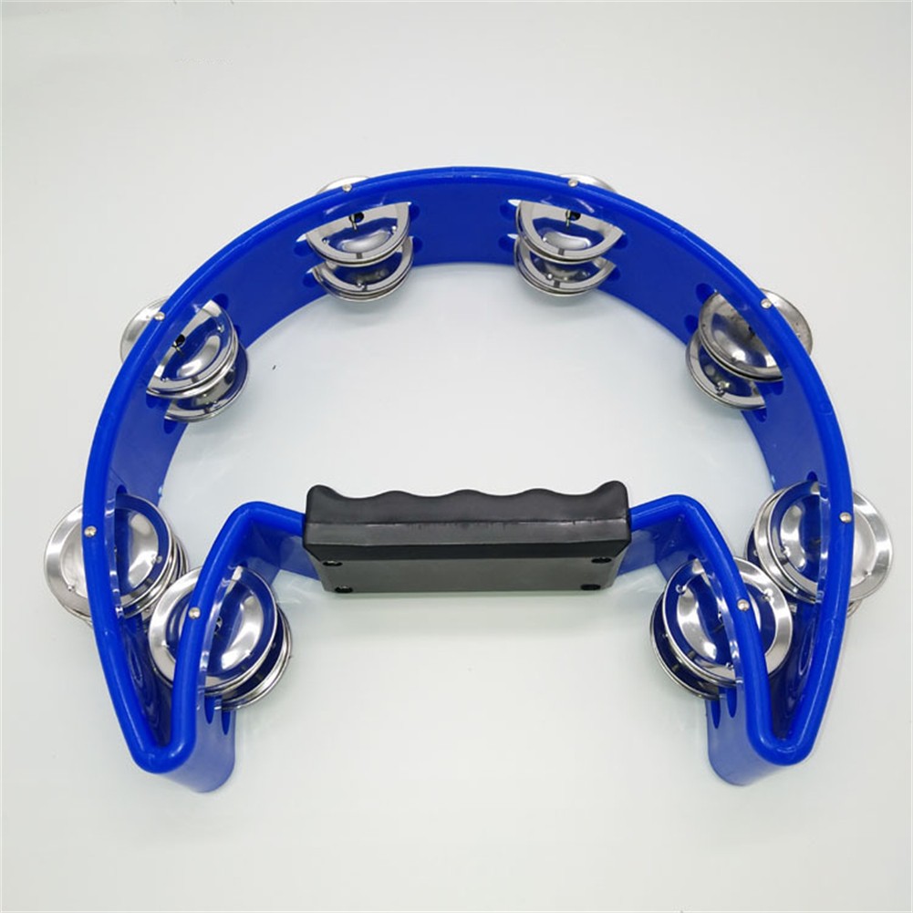 Half Moon Tambourine Musical Instrument