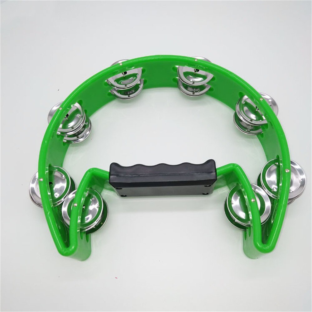 Half Moon Tambourine Musical Instrument