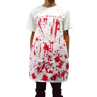 Halloween Apron Creative Bloody Costume