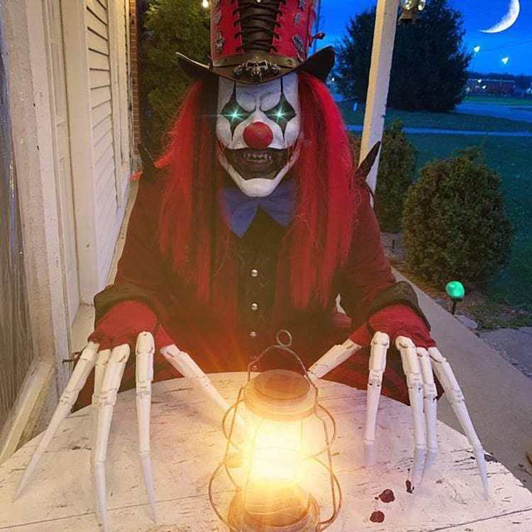Halloween Articulated Fingers Scarry Fake Fingers Skeleton Hands Realistic Horror Ghost Claw Props Cosplay Gear Finger