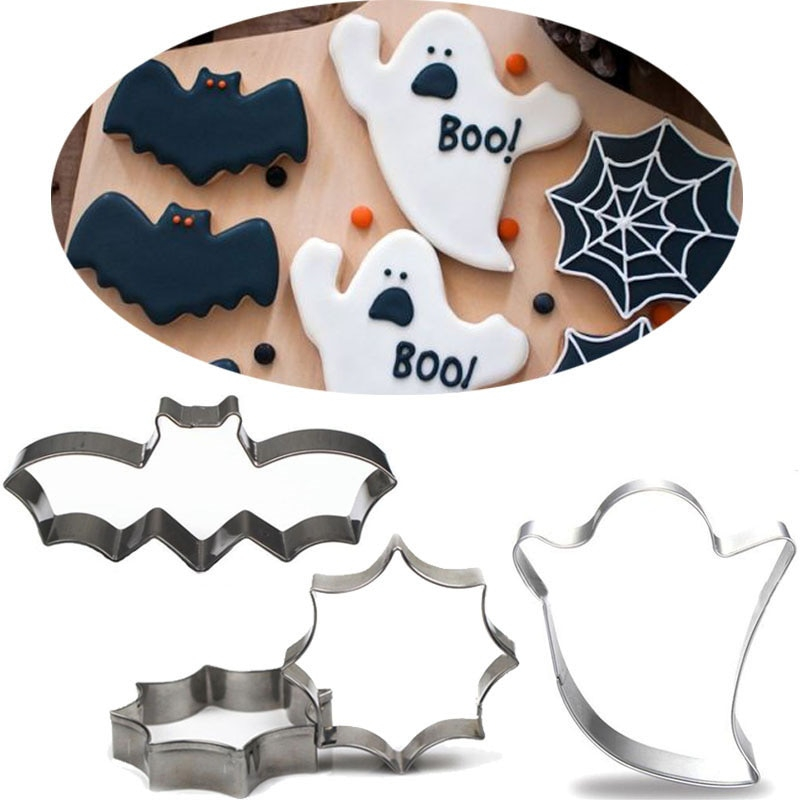 Halloween Cookie Cutters (3pcs) Halloween Cookie Cutters (3pcs)