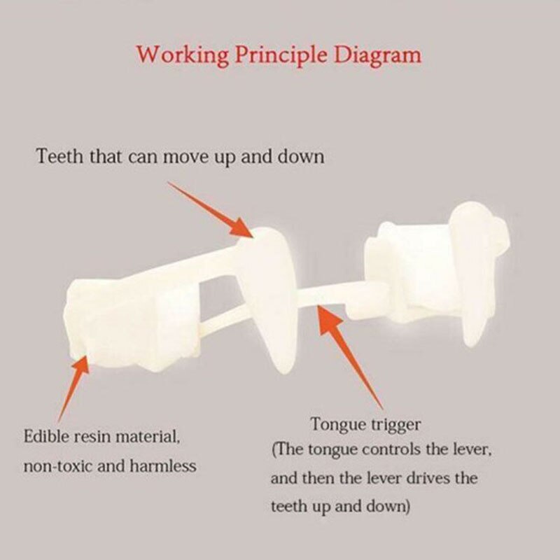 Halloween Costume Vampire Dentures Halloween Costume Vampire Dentures