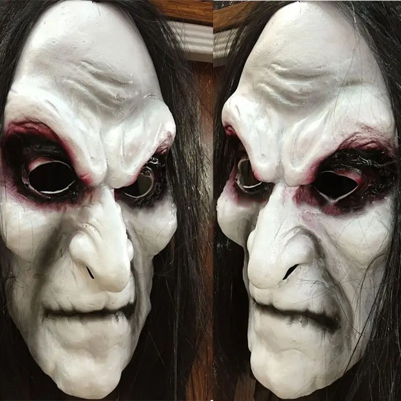 Halloween Demons Mask Zombie Horror Face Masks The Evil Cosplay Props Headwear Dress Up Party Costume Accessories 1PC