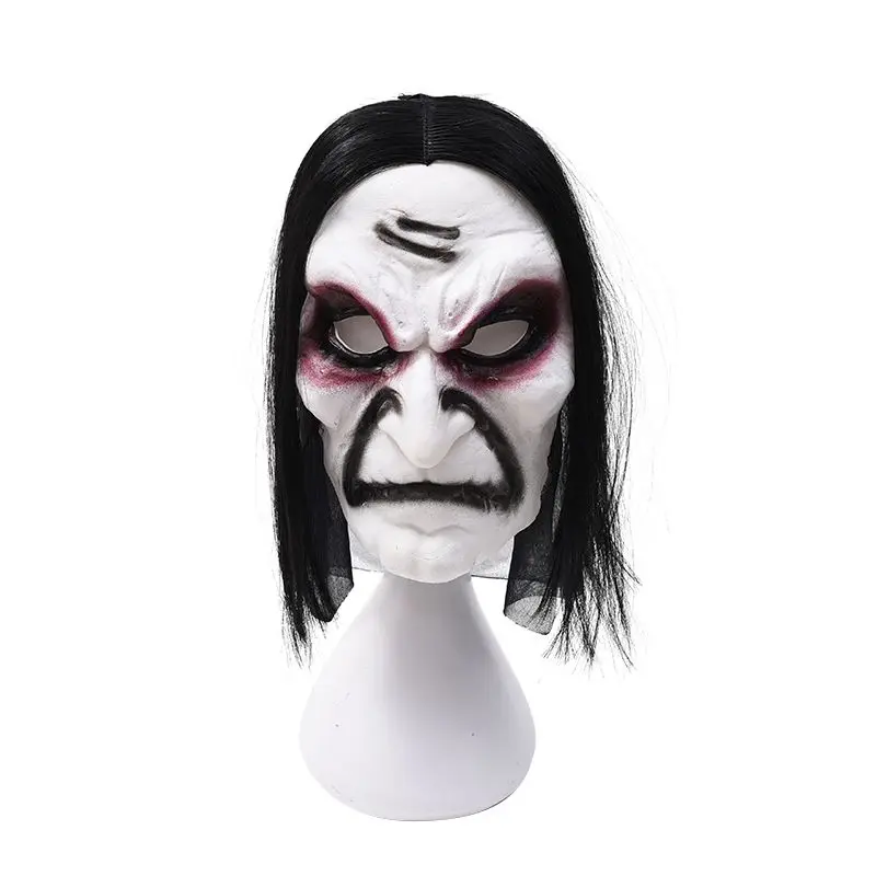 Halloween Demons Mask Zombie Horror Face Masks The Evil Cosplay Props Headwear Dress Up Party Costume Accessories 1PC