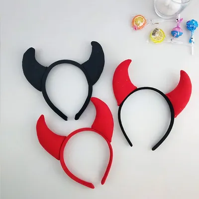 Halloween Devil Horns Headband