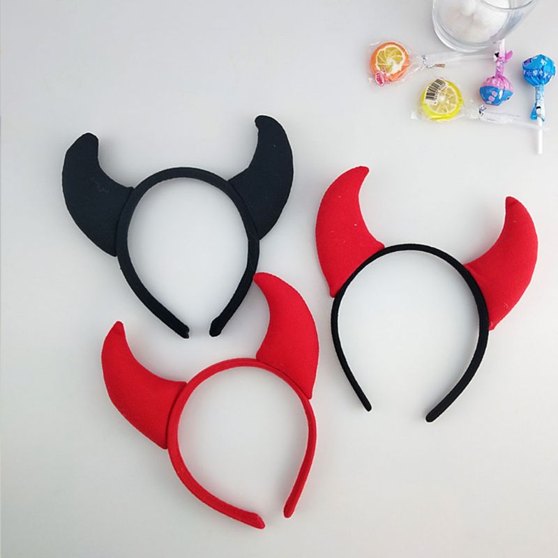 Halloween Devil Horns Headband Halloween Devil Horns Headband