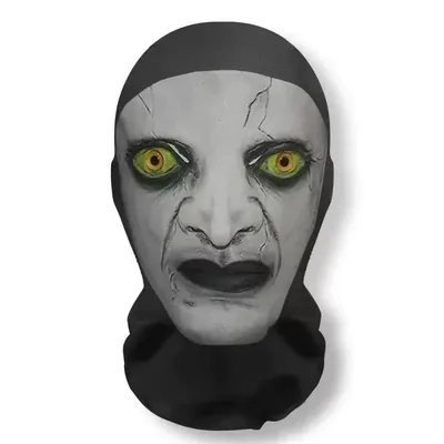 Halloween Ghost Face 3D Printed Mask Stretch Mesh Full Face Mask Skull Role Play Headdress Halloween Cosplay Horror Halloween Ghost Face 3D Printed Mask Stretch Mesh Full Face Mask Skull Role Play Headdress Halloween Cosplay Horror