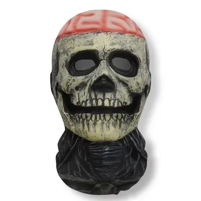 Halloween Ghost Face 3D Printed Mask Stretch Mesh Full Face Mask Skull Role Play Headdress Halloween Cosplay Horror Halloween Ghost Face 3D Printed Mask Stretch Mesh Full Face Mask Skull Role Play Headdress Halloween Cosplay Horror