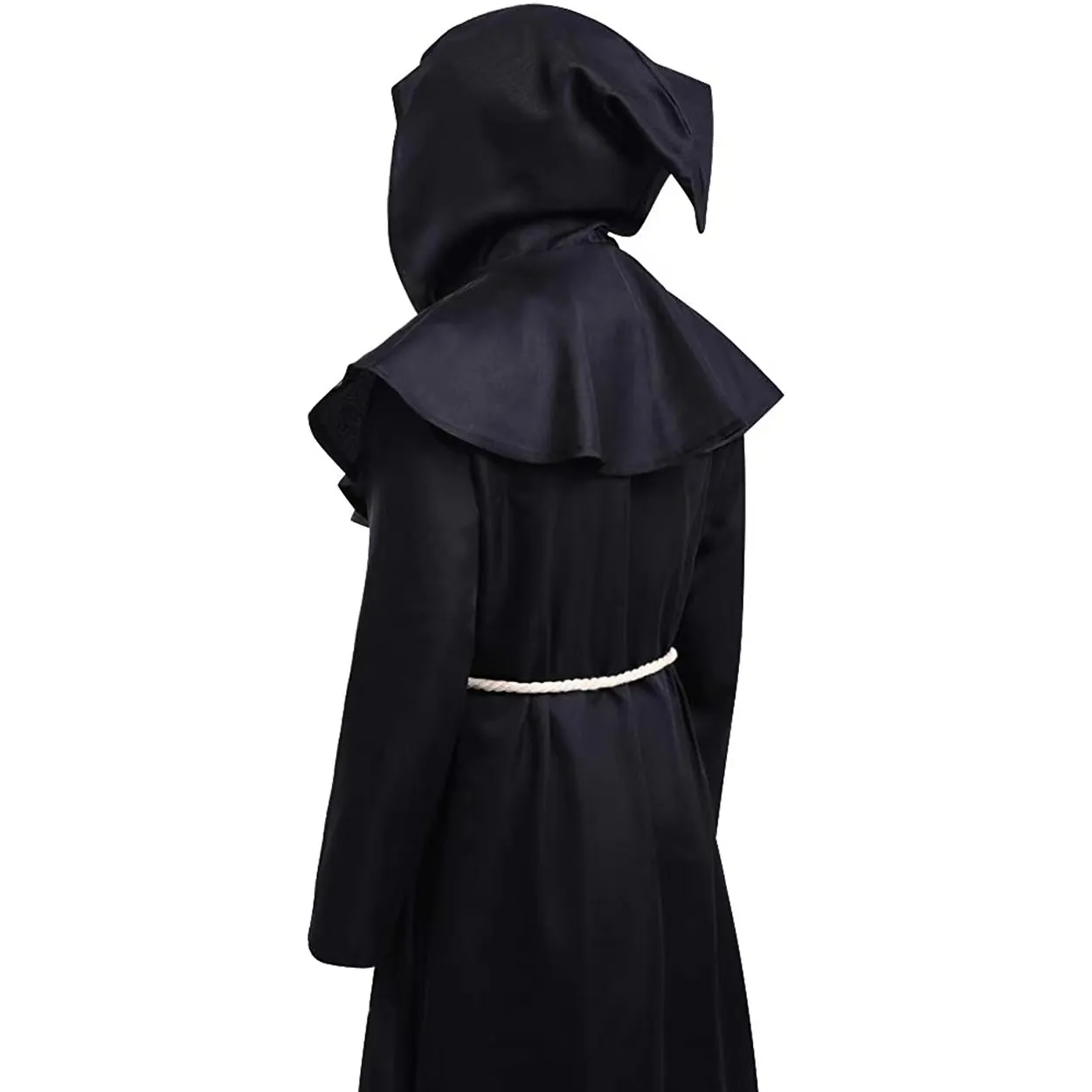 Halloween Medieval Christian Friar Priest Robes Witch Wizard Cloak Cape Party Death Ghost Vampire Devil Cosplay Costumes Halloween Medieval Christian Friar Priest Robes Witch Wizard Cloak Cape Party Death Ghost Vampire Devil Cosplay Costumes