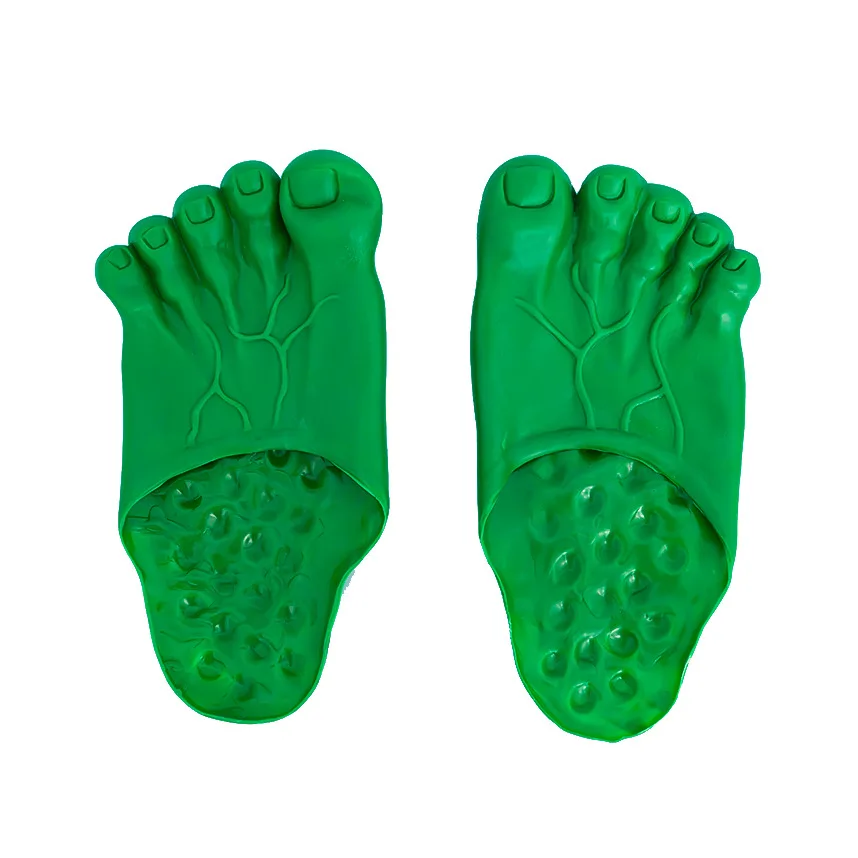 Halloween Monsters Slippers Shoe Cover Bigfoot Tweezers April Fools Day Tricks Creativity Slippers Funny Big Foots